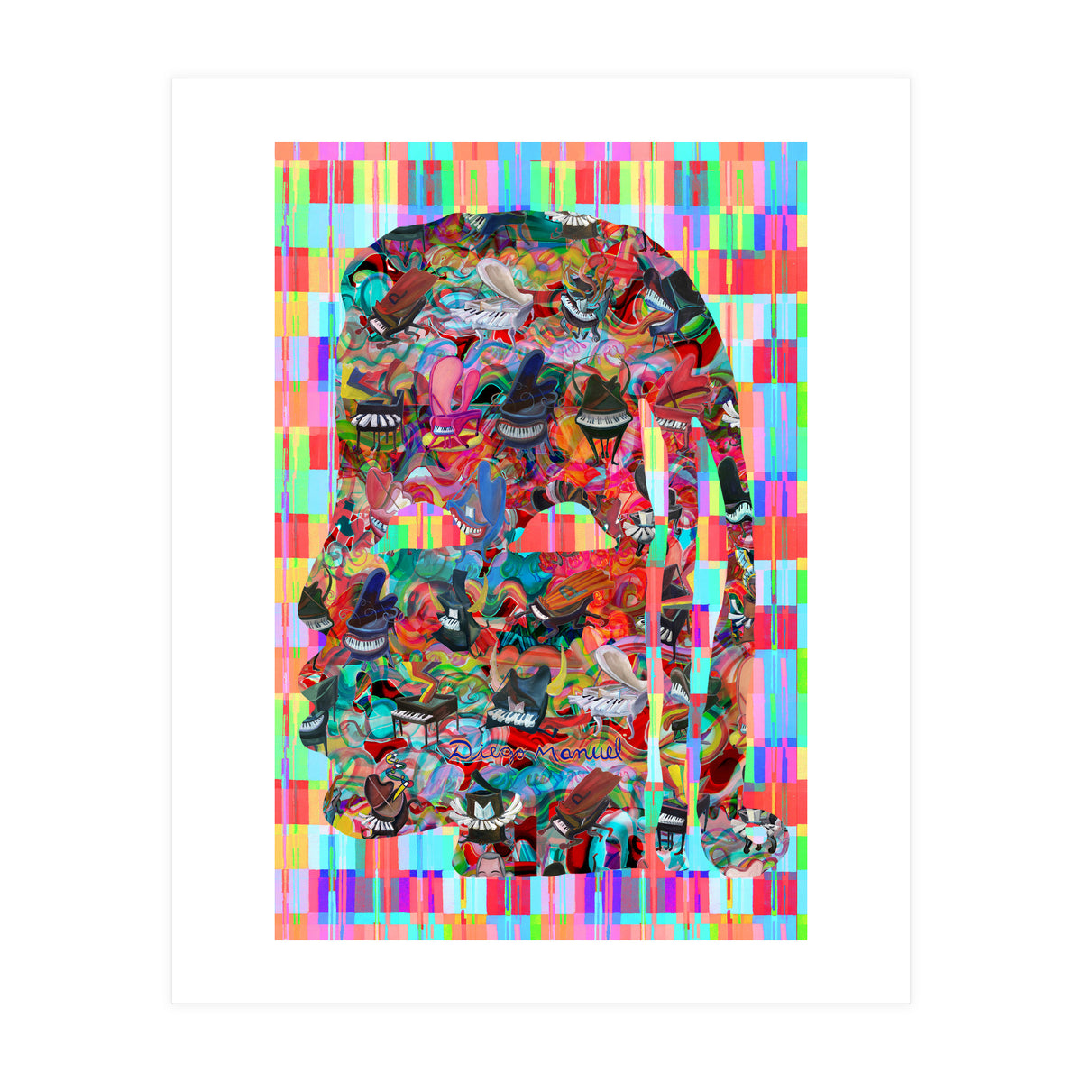 Abstracto Pop Nuevo B Nuevo 3 (Print Only)