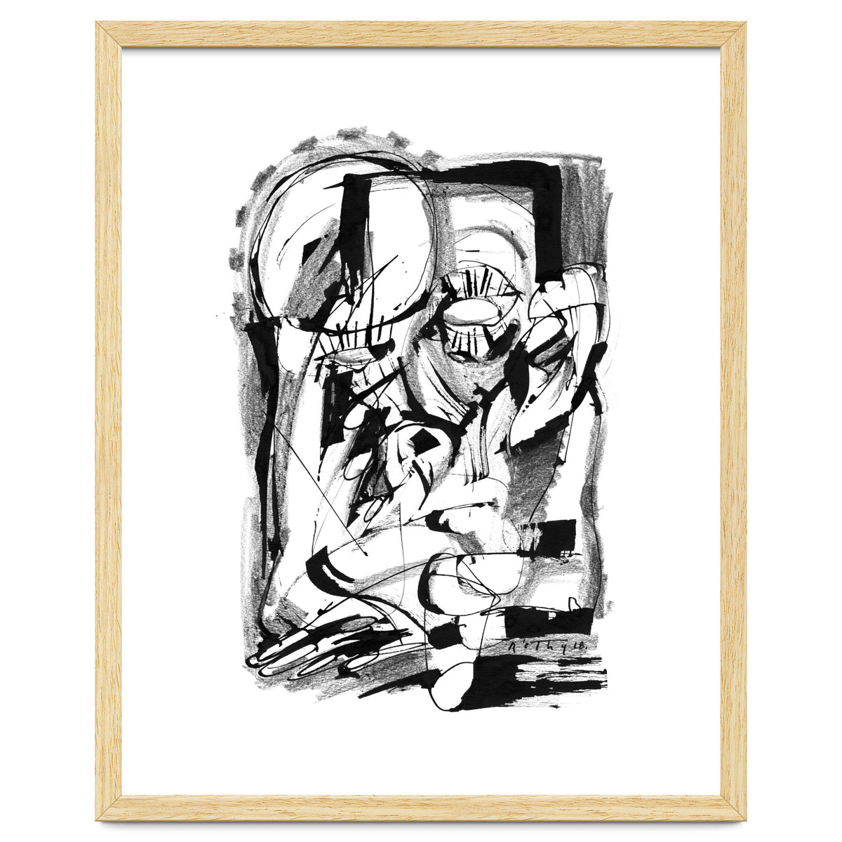 Power of the Mind - b&w