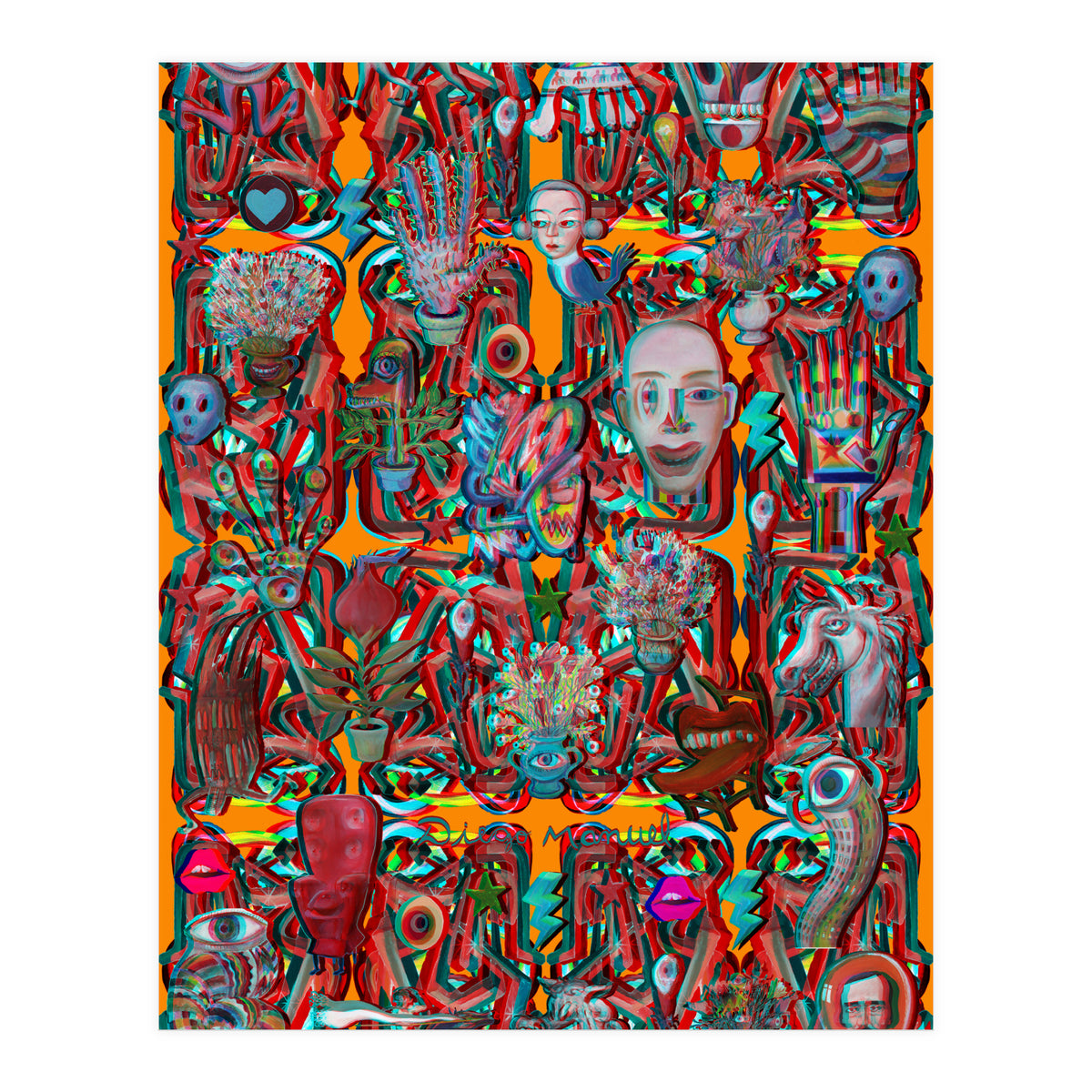 Formas 14 34 3d And Pop 2 (Print Only)