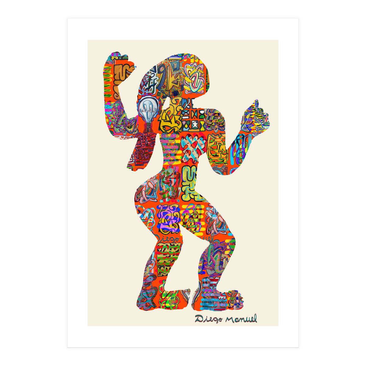 Graffiti Digital Nuevo 1 (Print Only)