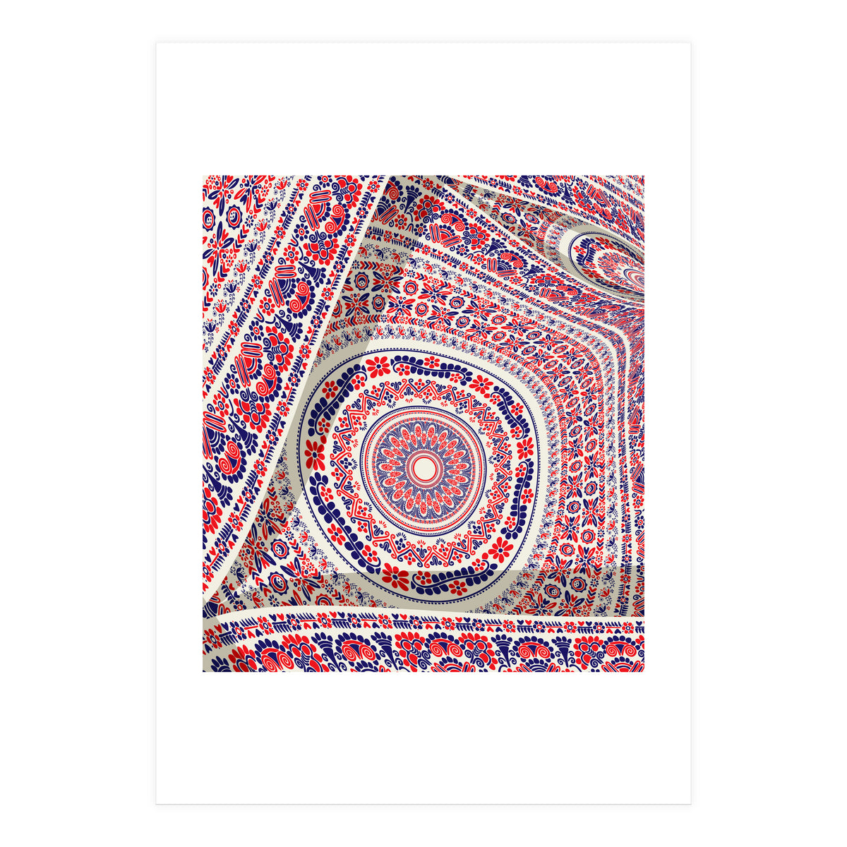 Romanian embroidery background 38 (Print Only)