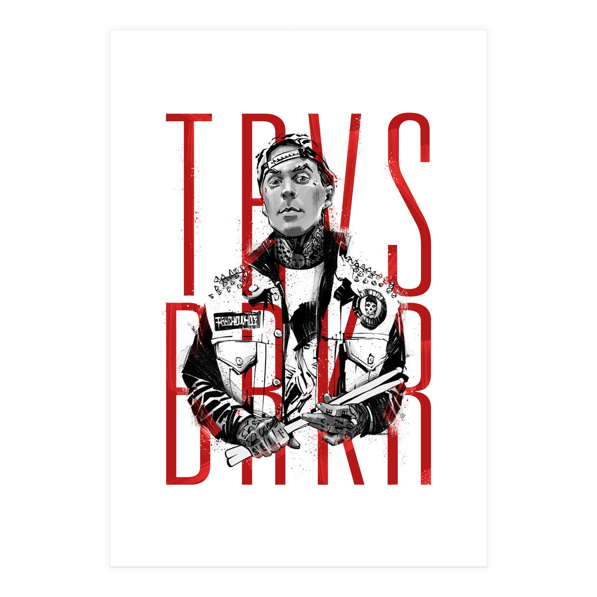 Travis Barker (Print Only)