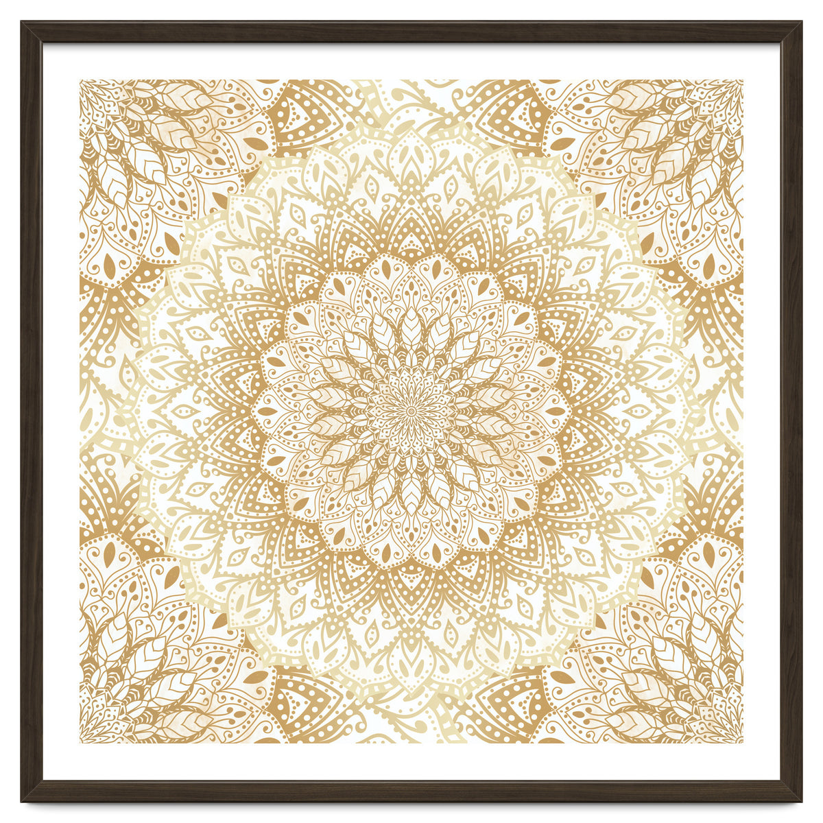 Mandalas For May Gold