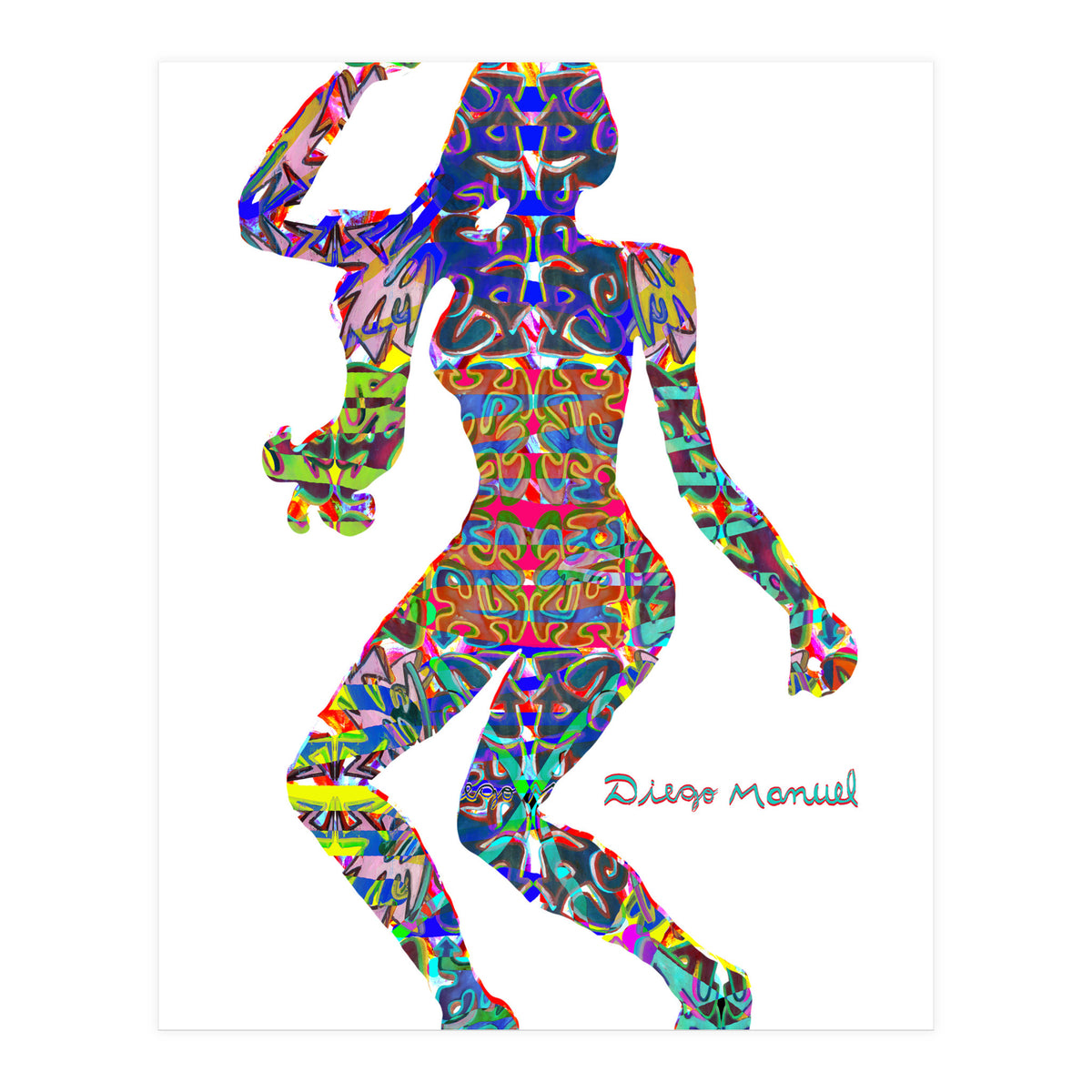 Dance Girl B 18  (Print Only)