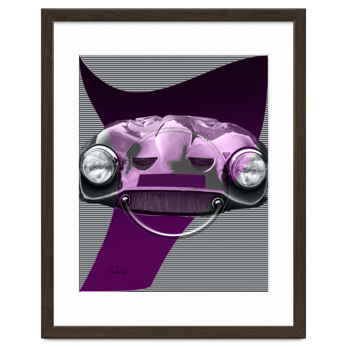 Emoji & Cars purple