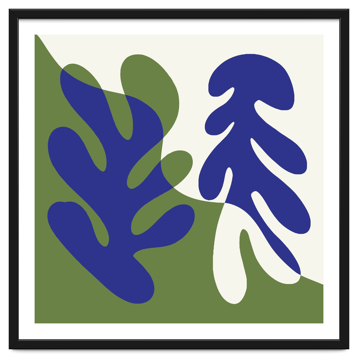 Matisse Inspired Organic Coral Shapes