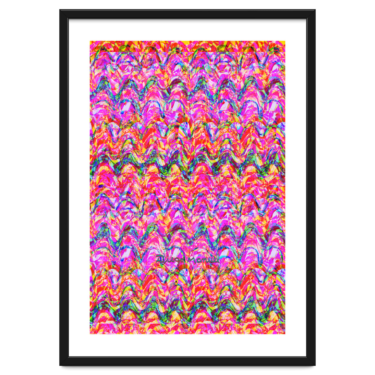 Pop abstract color full