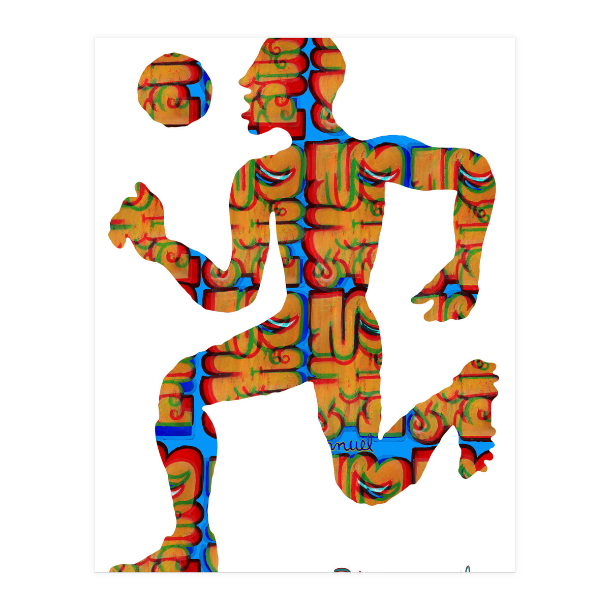 Jugador Nuevo 1 3 (Print Only)