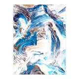 Clarity | Abstract Ocean Earth Sea Graphic | Scandinavian Nature Sky Waves Space (Print Only) thumbnail