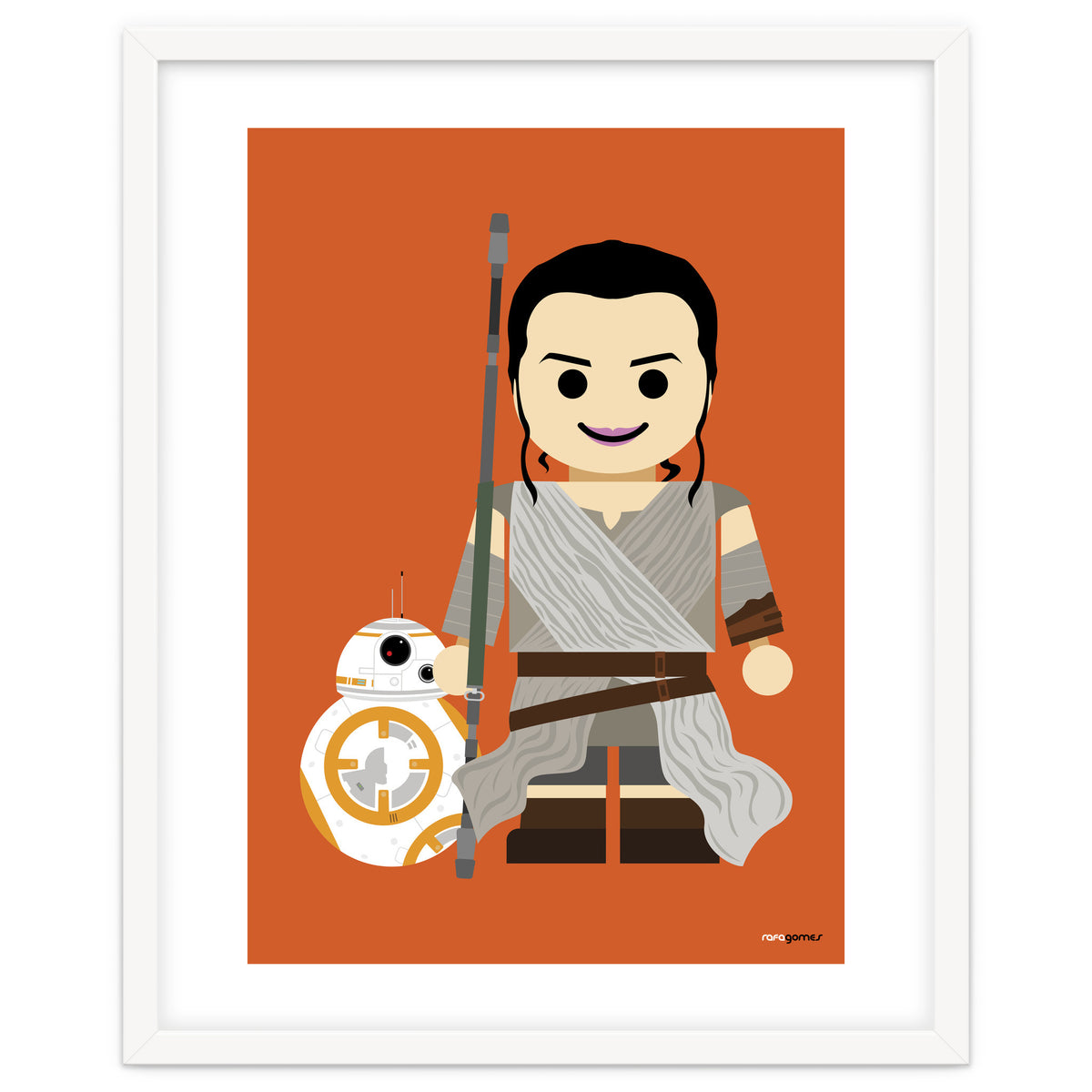 BB8 and Rey Toy