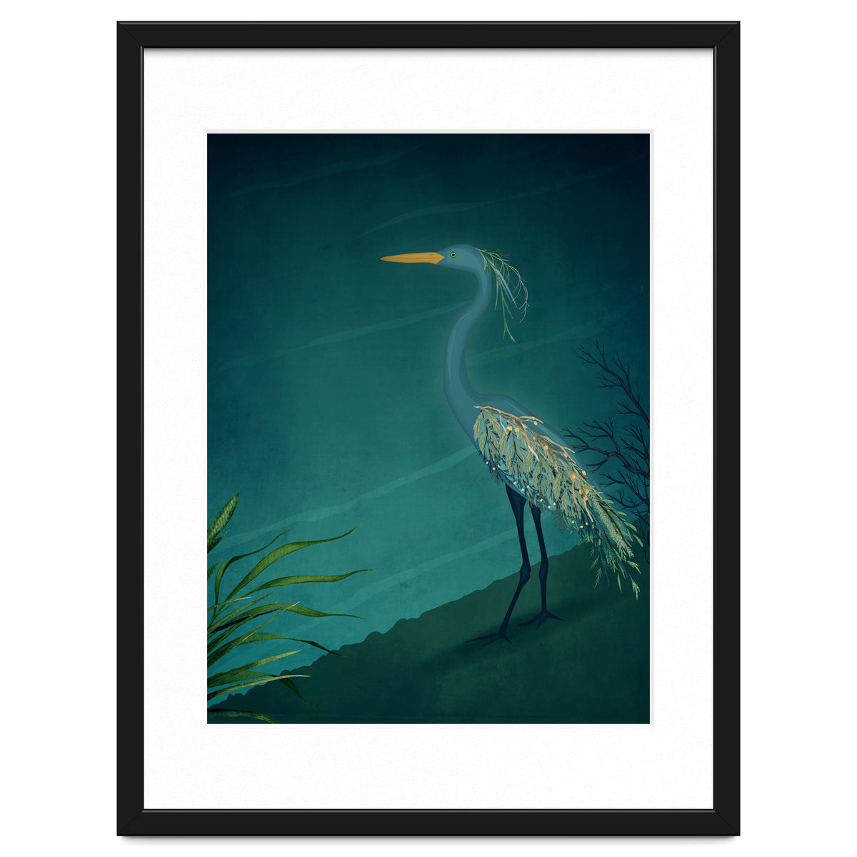 Camouflage:  The Crane