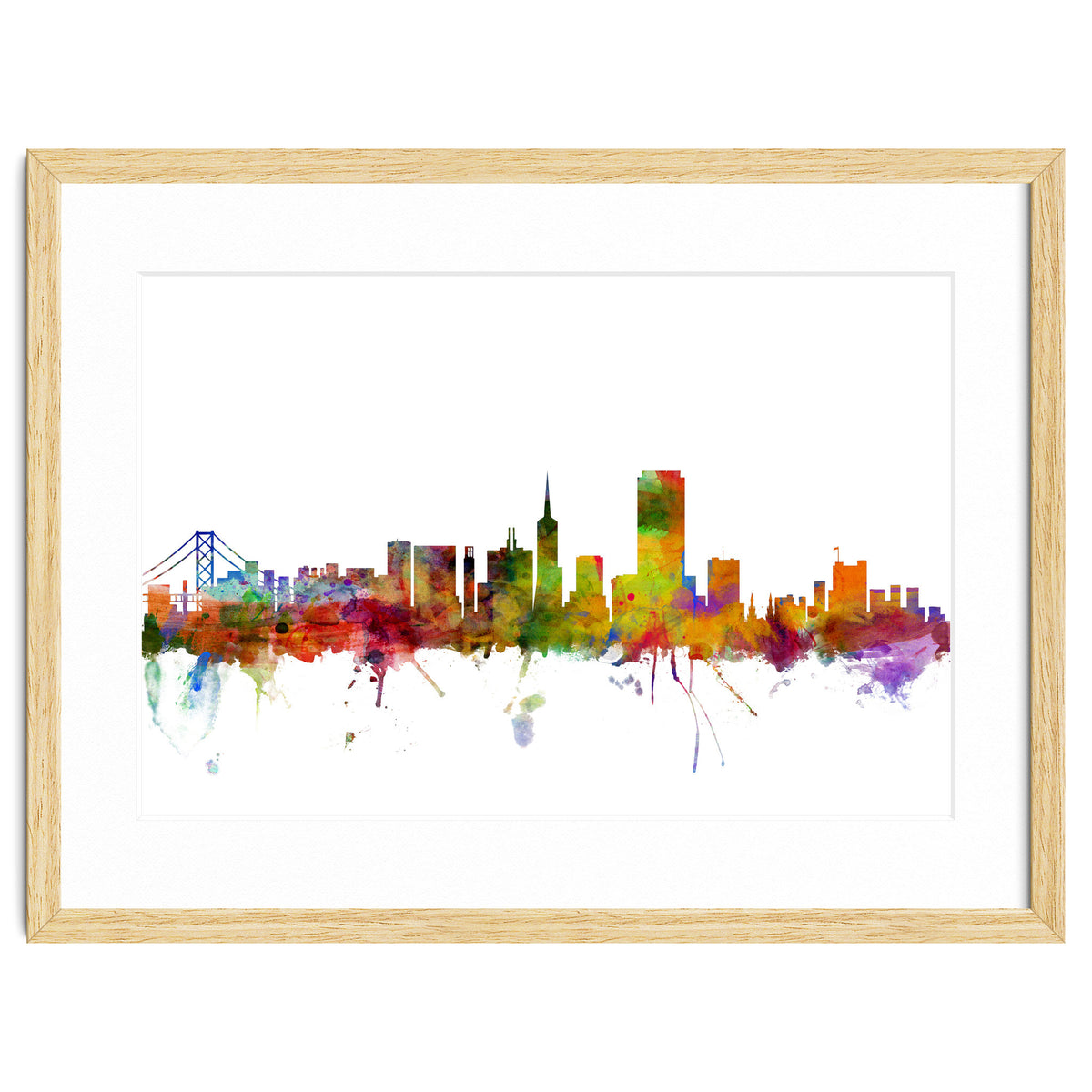 San Francisco California Skyline