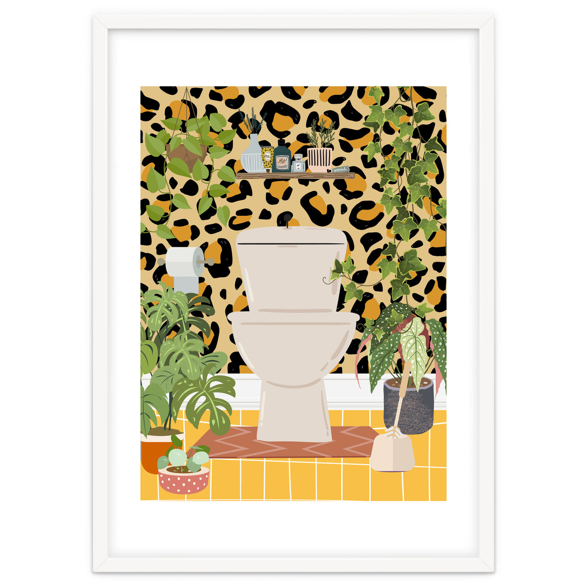 Loo in Cheetah Bathroom