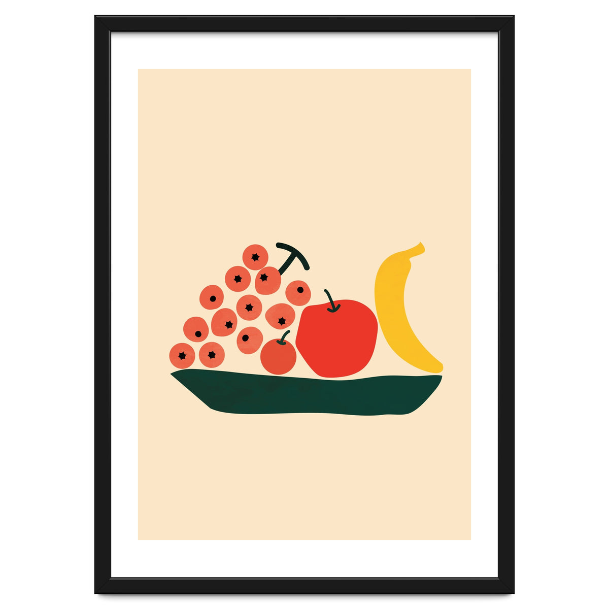 Abstract Modern Fruit