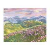 Sunset in the mountains (Print Only) thumbnail