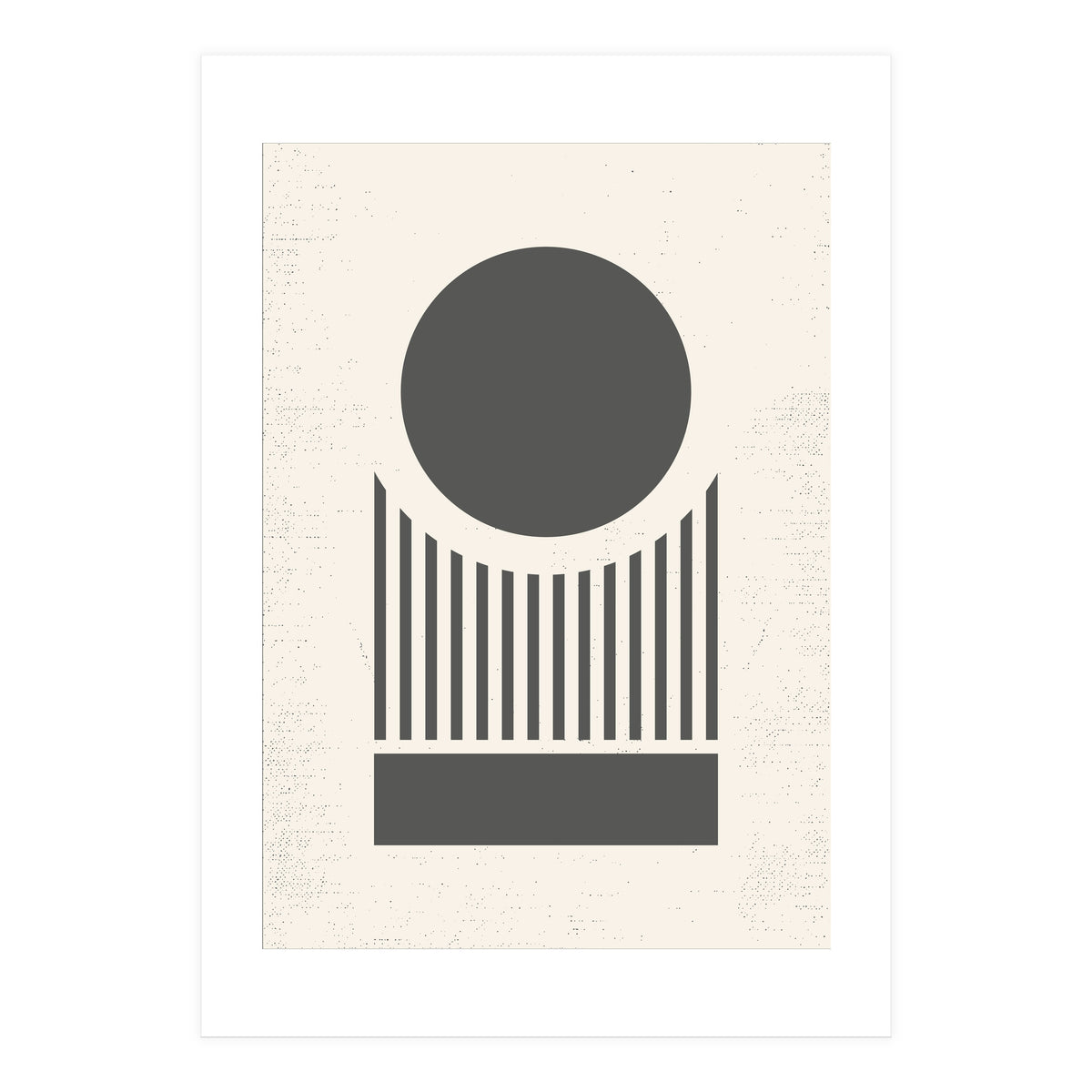 Mid Century Modern Geometry 02  (Print Only)