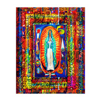 Graffiti Digital 2022 337 and Virgin of Guadalupe (Print Only)