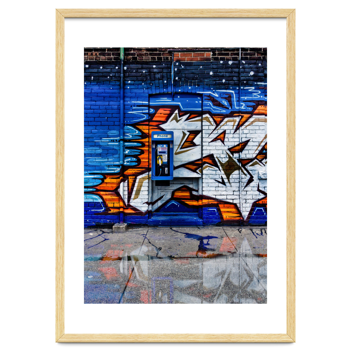 Phone Booth No 12 Color Version Reflection