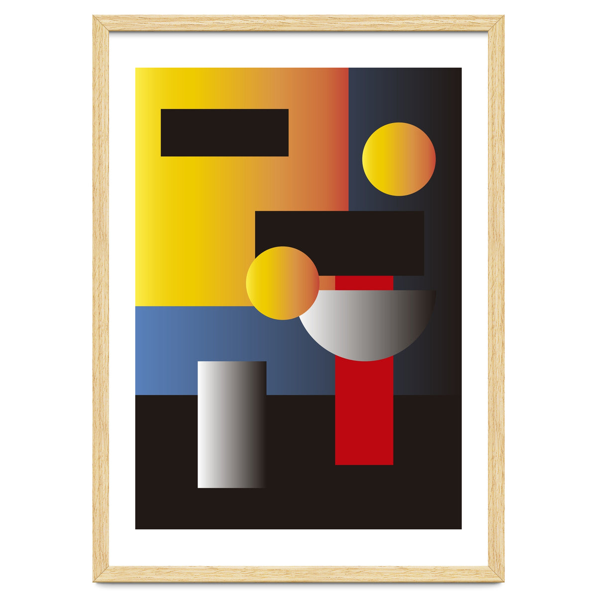 Modern Geometric Abstract 10