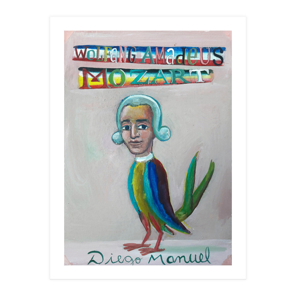 Mozart Bird 2 (Print Only)
