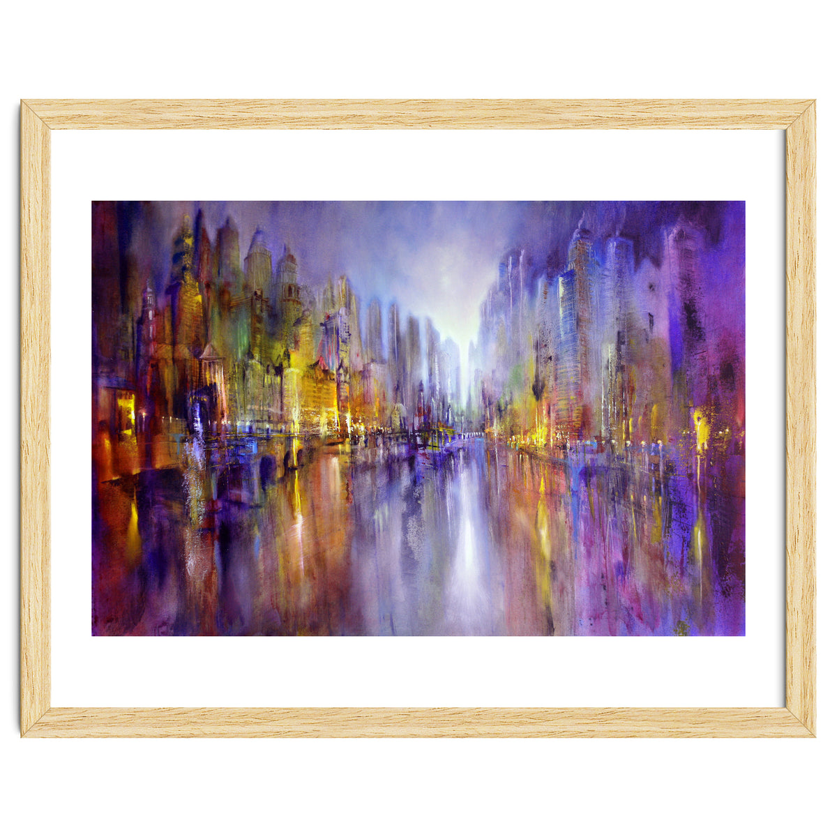 Stadt Am Fluss - city on the riverside