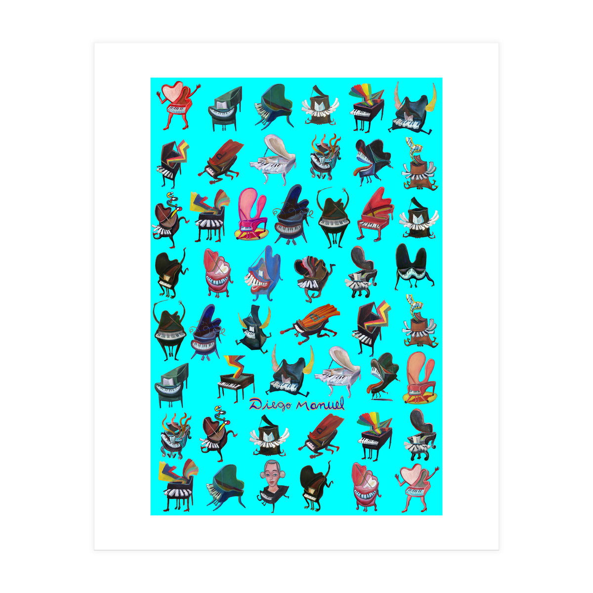 Pianos Pianos 2 (Print Only)