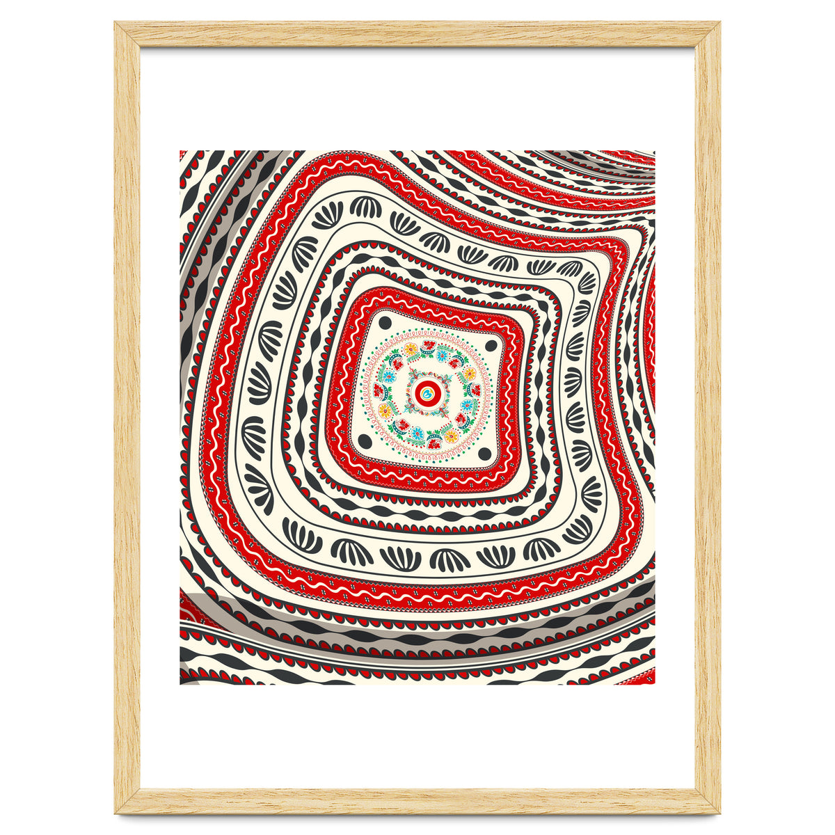 Romanian embroidery background 16