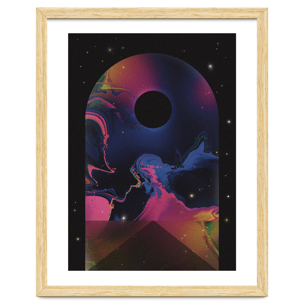 Night Road Landscape