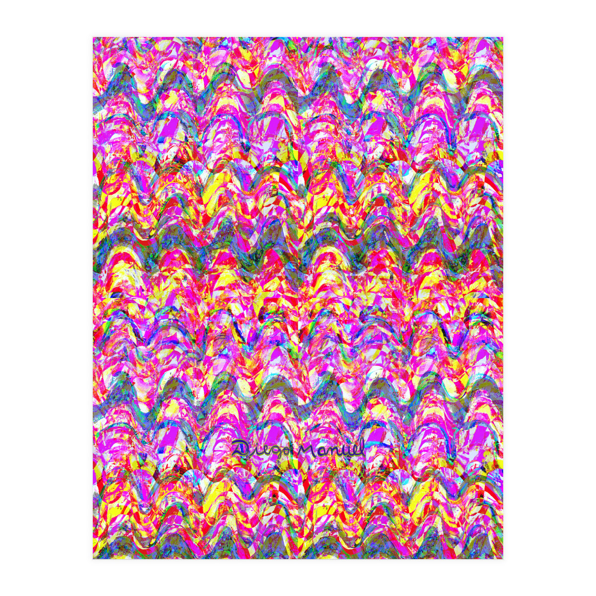 Pop abstract color full (Print Only)