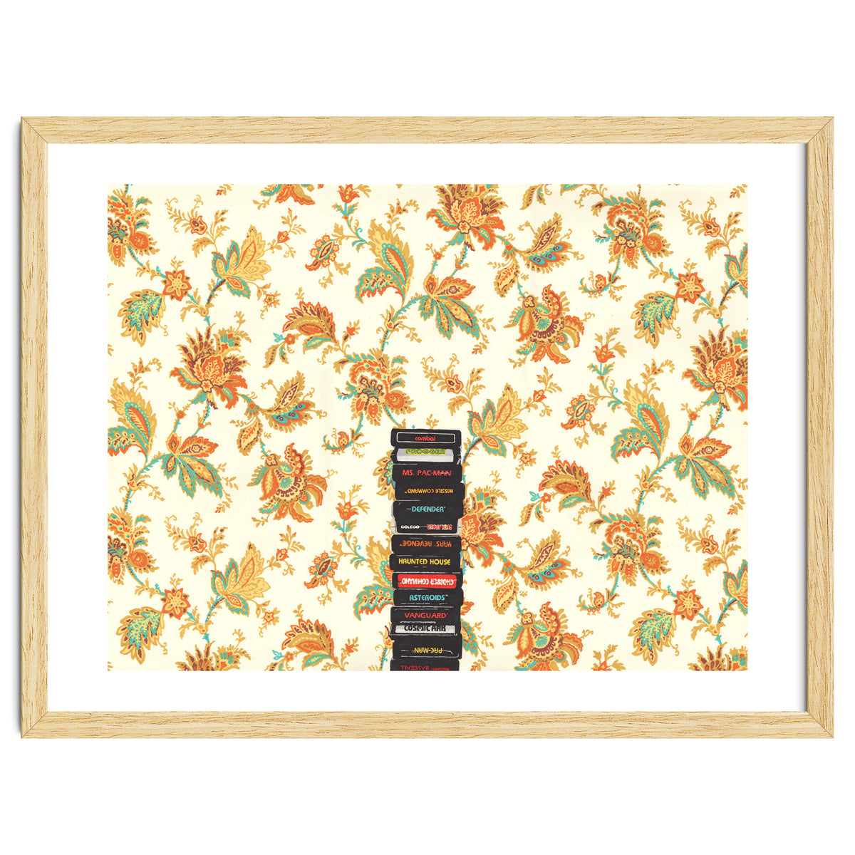 Atari & Flower Wallpaper