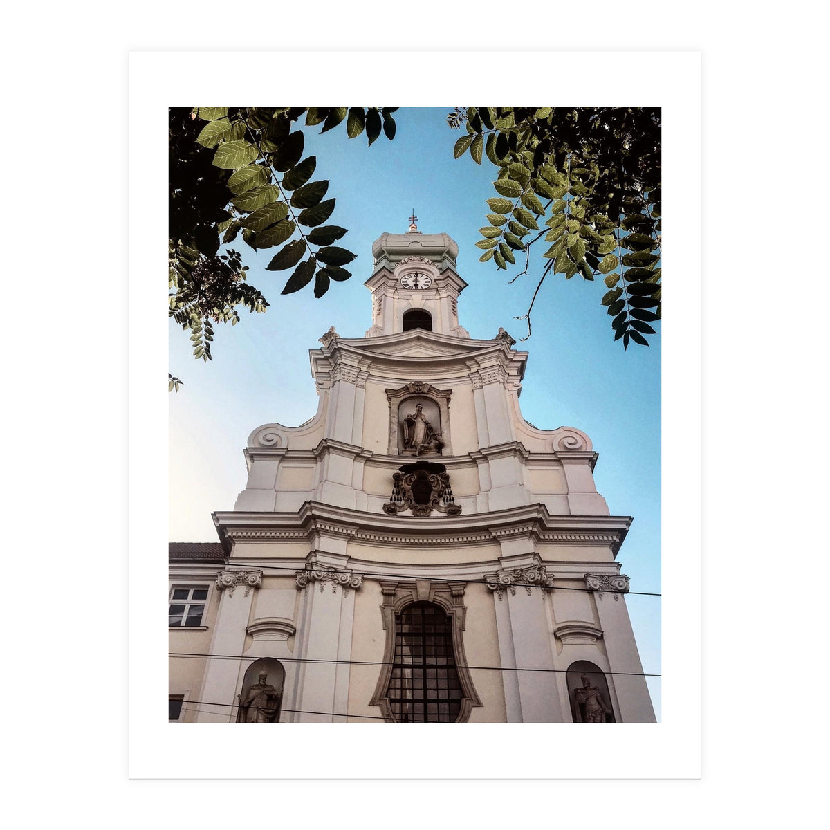 Bratislava framed architecture  (Print Only)