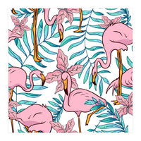 Boho Flamingo (Print Only)