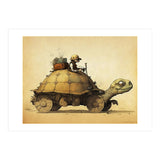 Tortoise Car Steampunk Illustration (Print Only) thumbnail