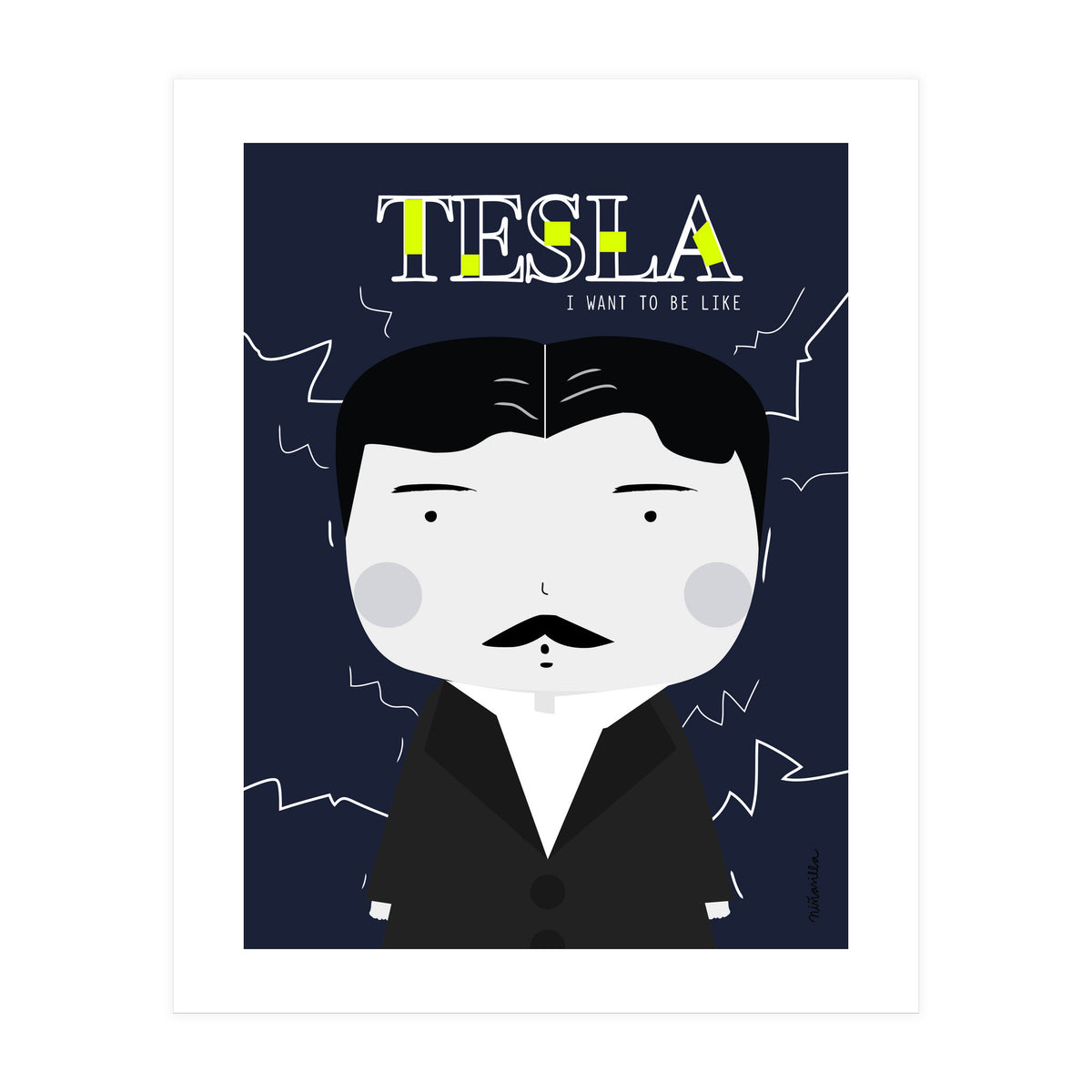 Tesla (Print Only)