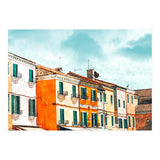 Burano Island | Colorful Patel Architecture Building | Watercolor Travel Painting (Print Only) thumbnail