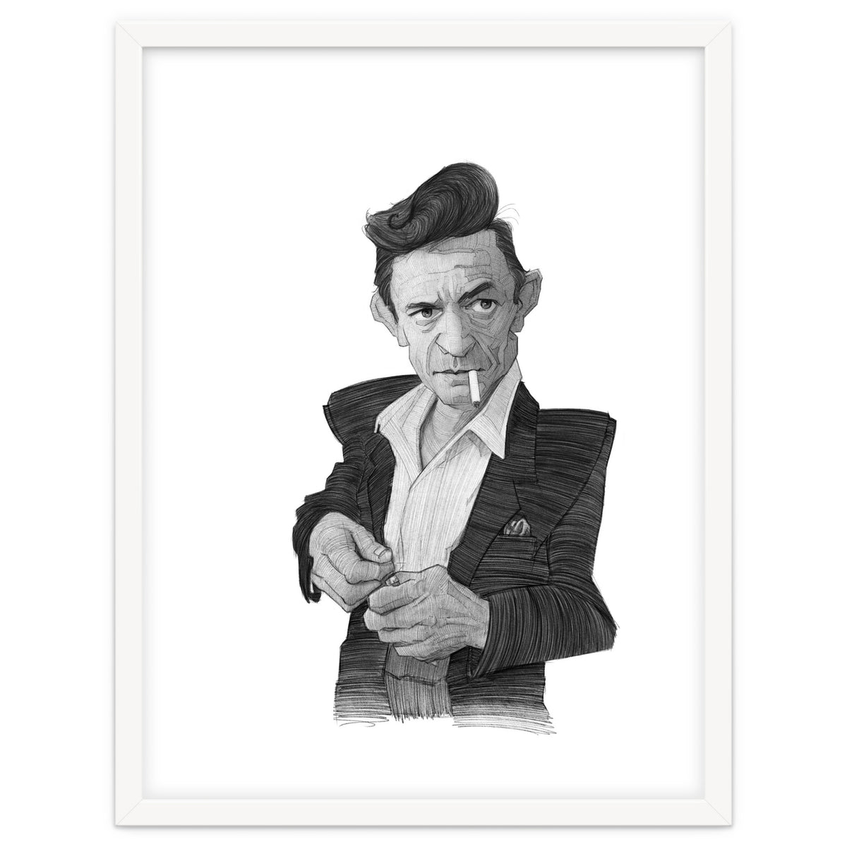 Johnny Cash Portrait