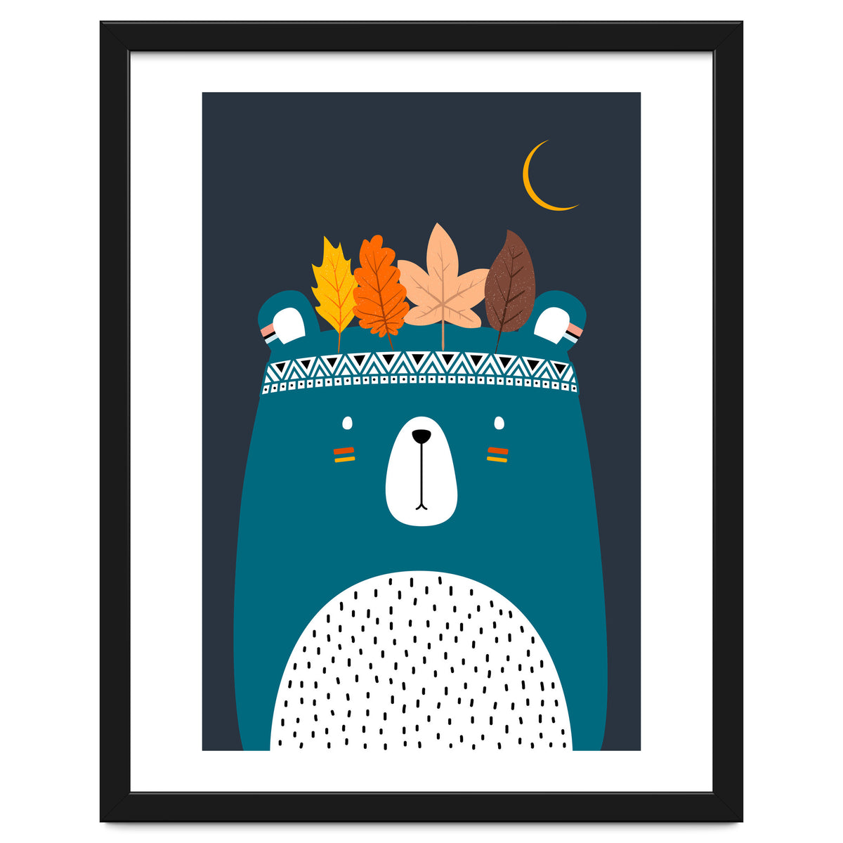 Cute Little Bear Turqouise