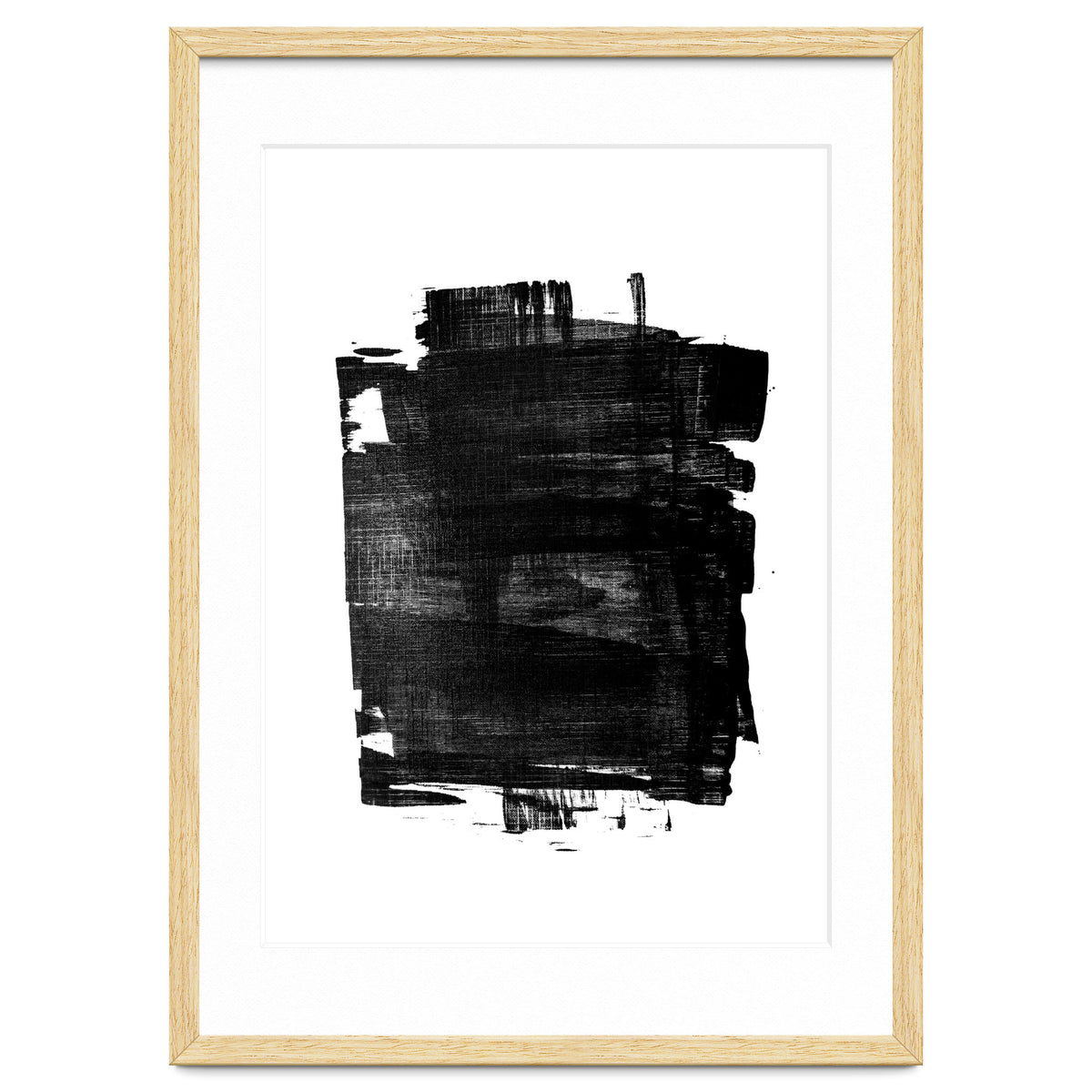 Minimalist Textured Brushstroke Art #1