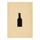 Abstract wine bottle (Print Only) thumbnail