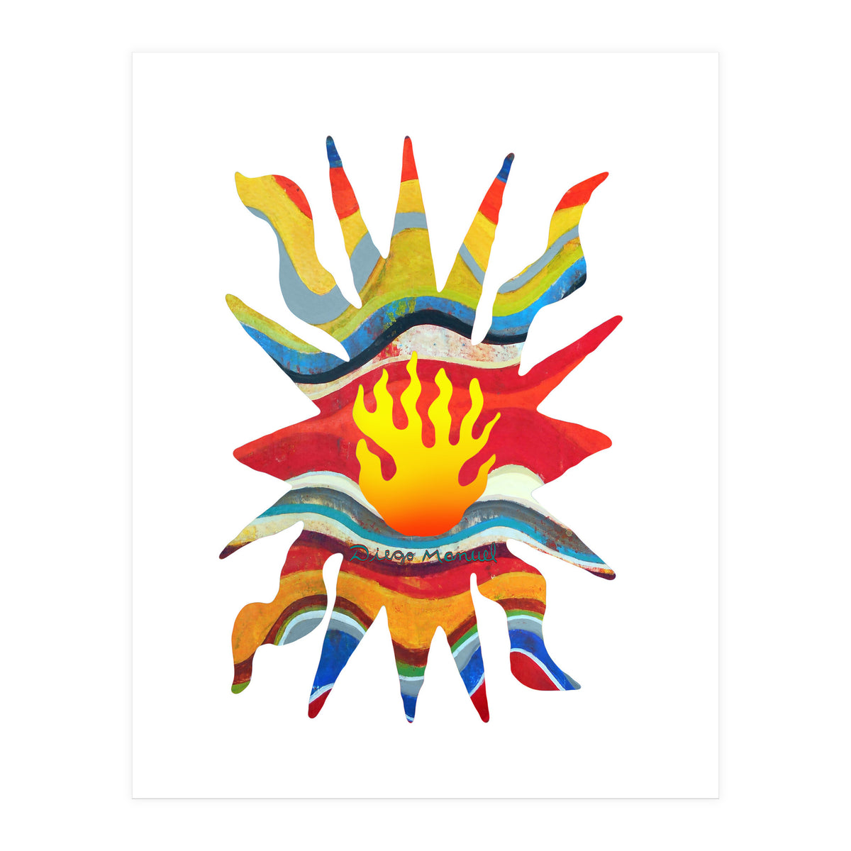Fuego 32 Copia (Print Only)