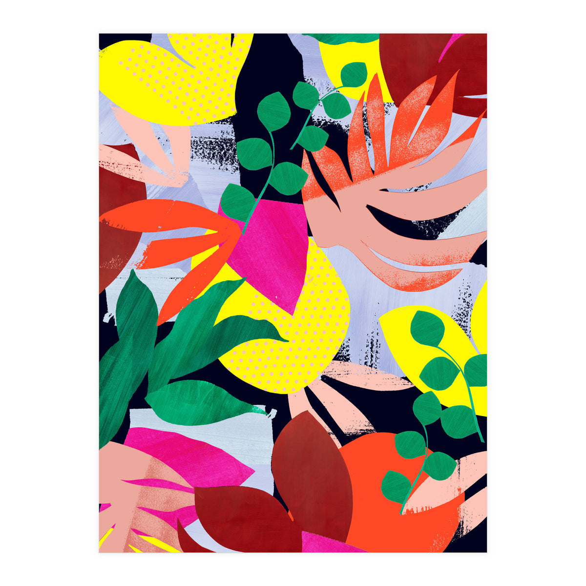 Abstract tropical (Print Only)