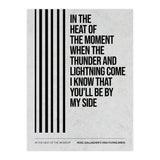 Noel Gallagher's High Flying Birds - In The Heat Of The Moment (Print Only) thumbnail