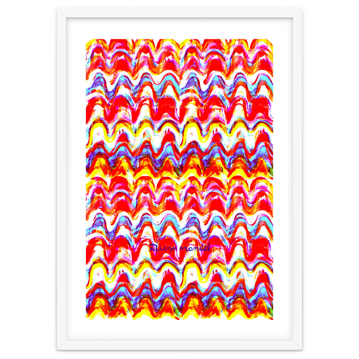 Pop abstract color full