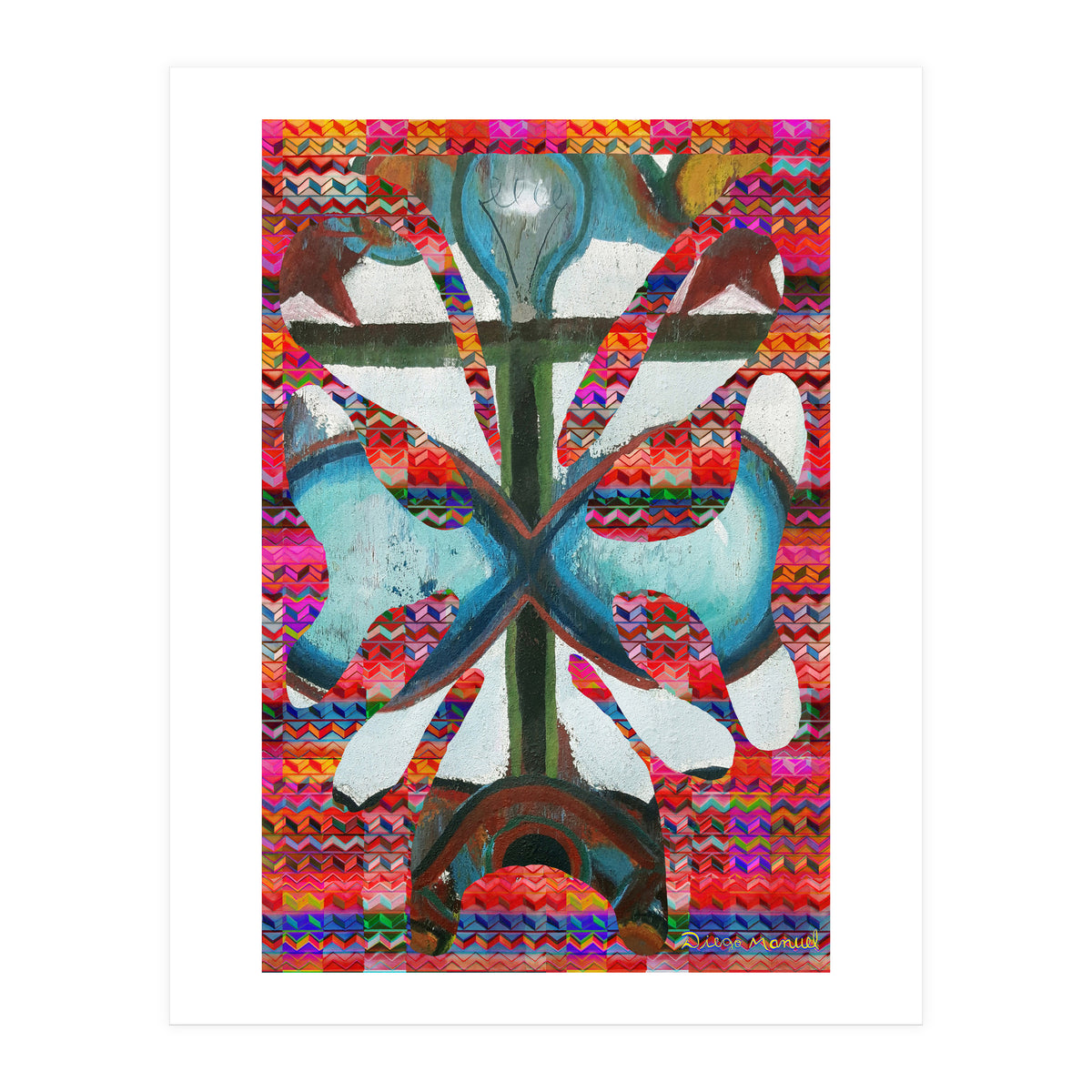 Pop Abstract 2023 Tapiz 16 (Print Only)