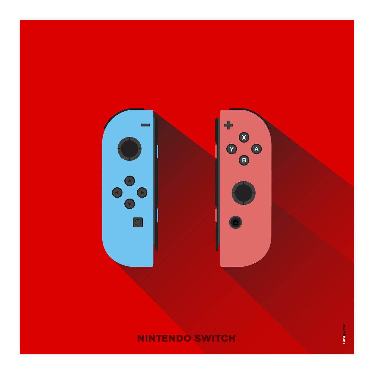 Joystick Videogames Switch (Print Only)