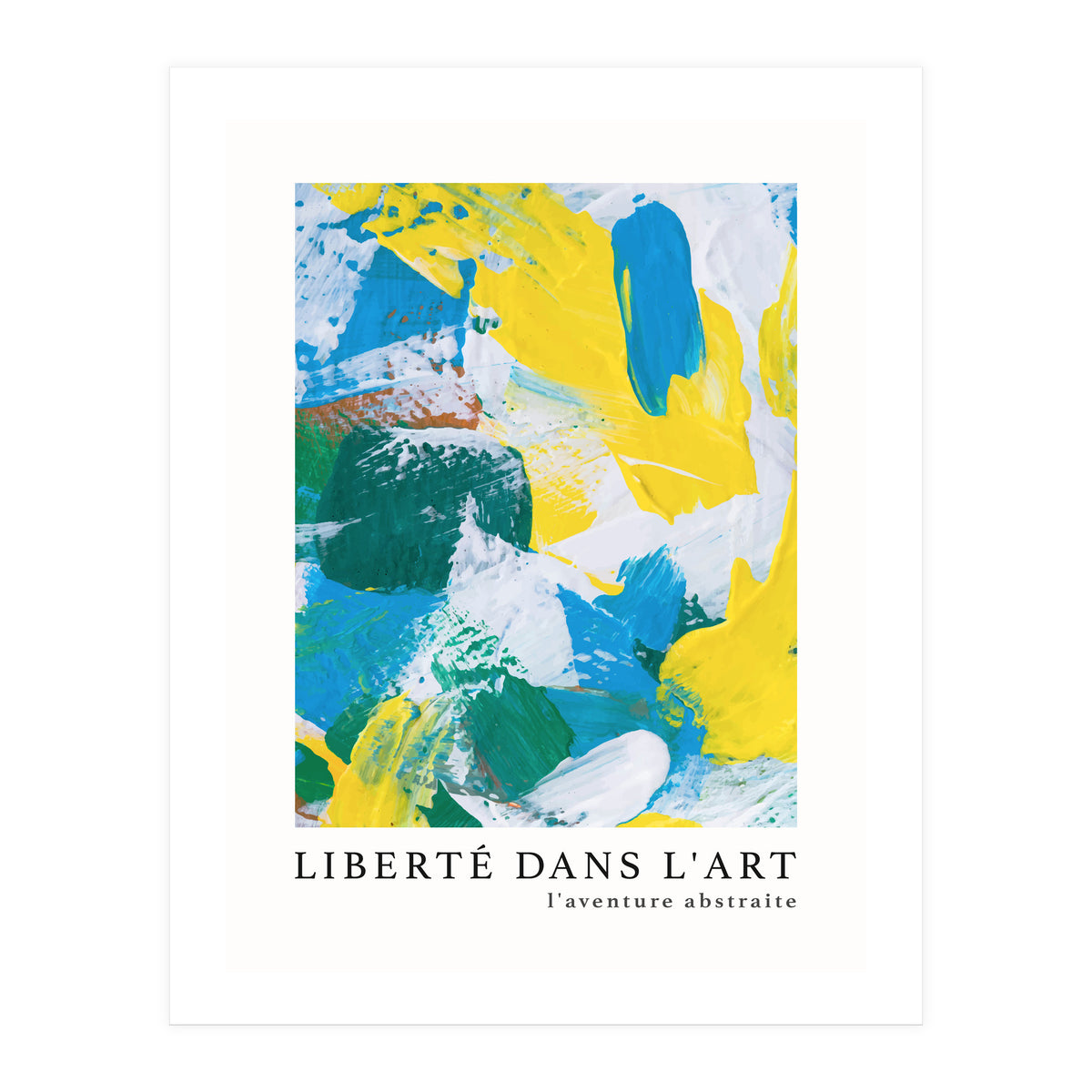 Freedom In Art - The Abstract Adventure (5) (Print Only)