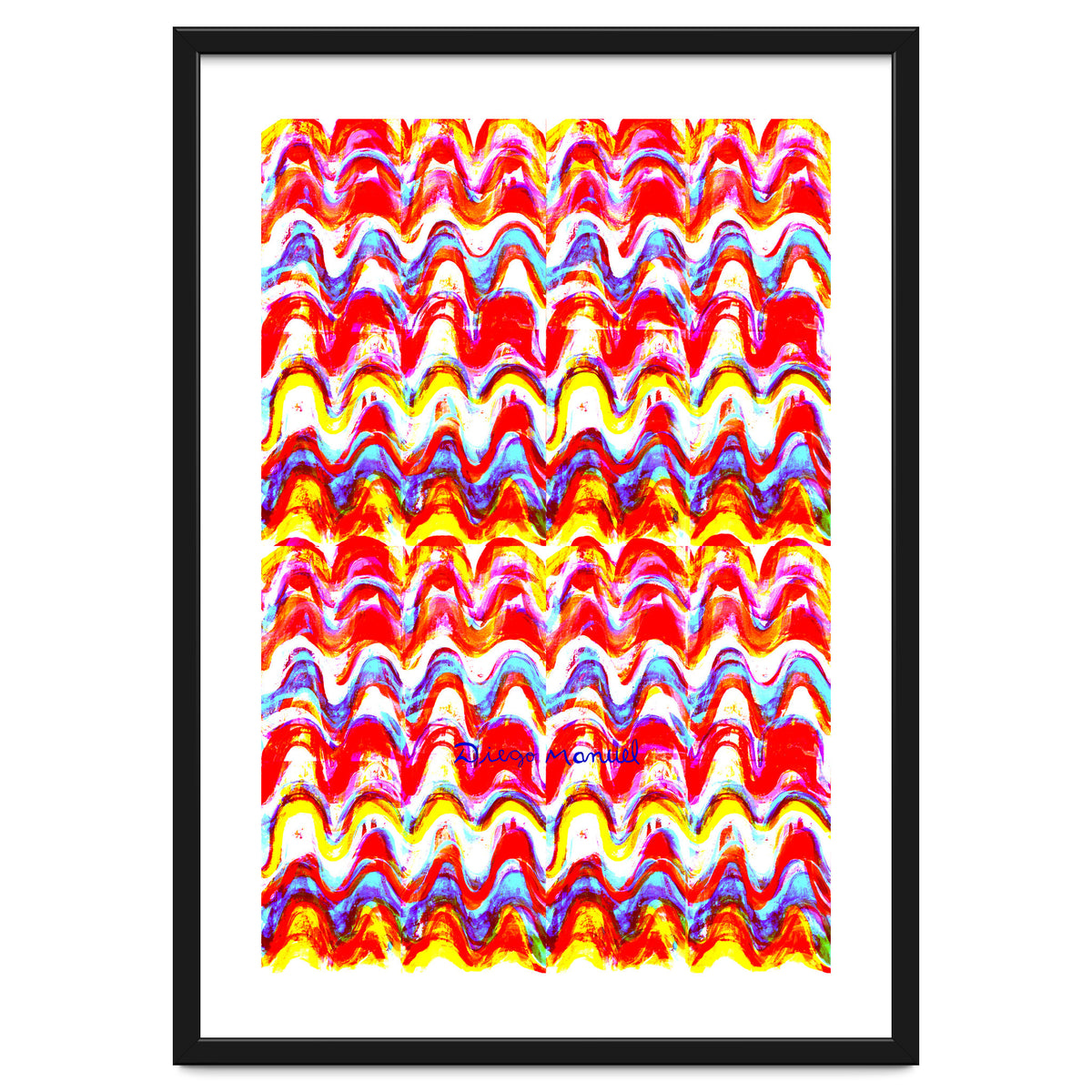 Pop abstract color full