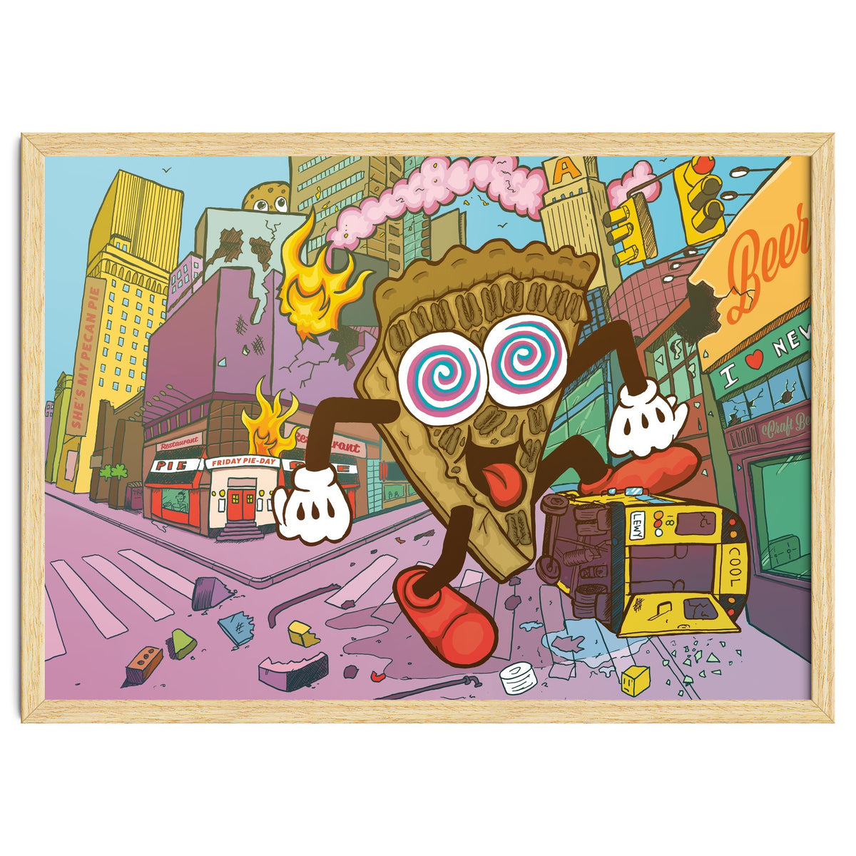 Pecan Psychosis - 12.3% ABV Bourbon Barrel Aged Pecan Maple Stout - Amundsen Brewery