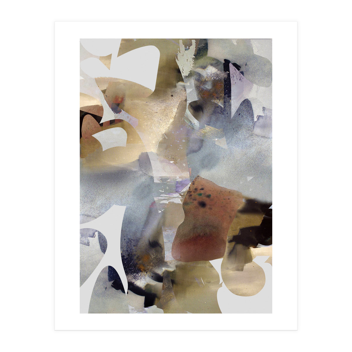 Abstract Aquarell 3 (Print Only)