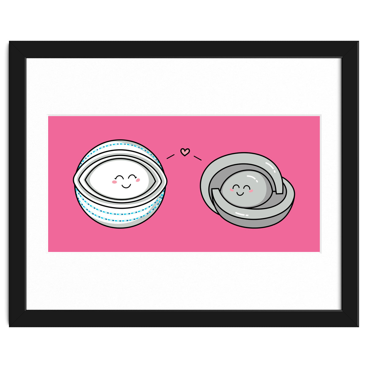 Kawaii Cute Timeless Mothership and Lifeboat Time Machines